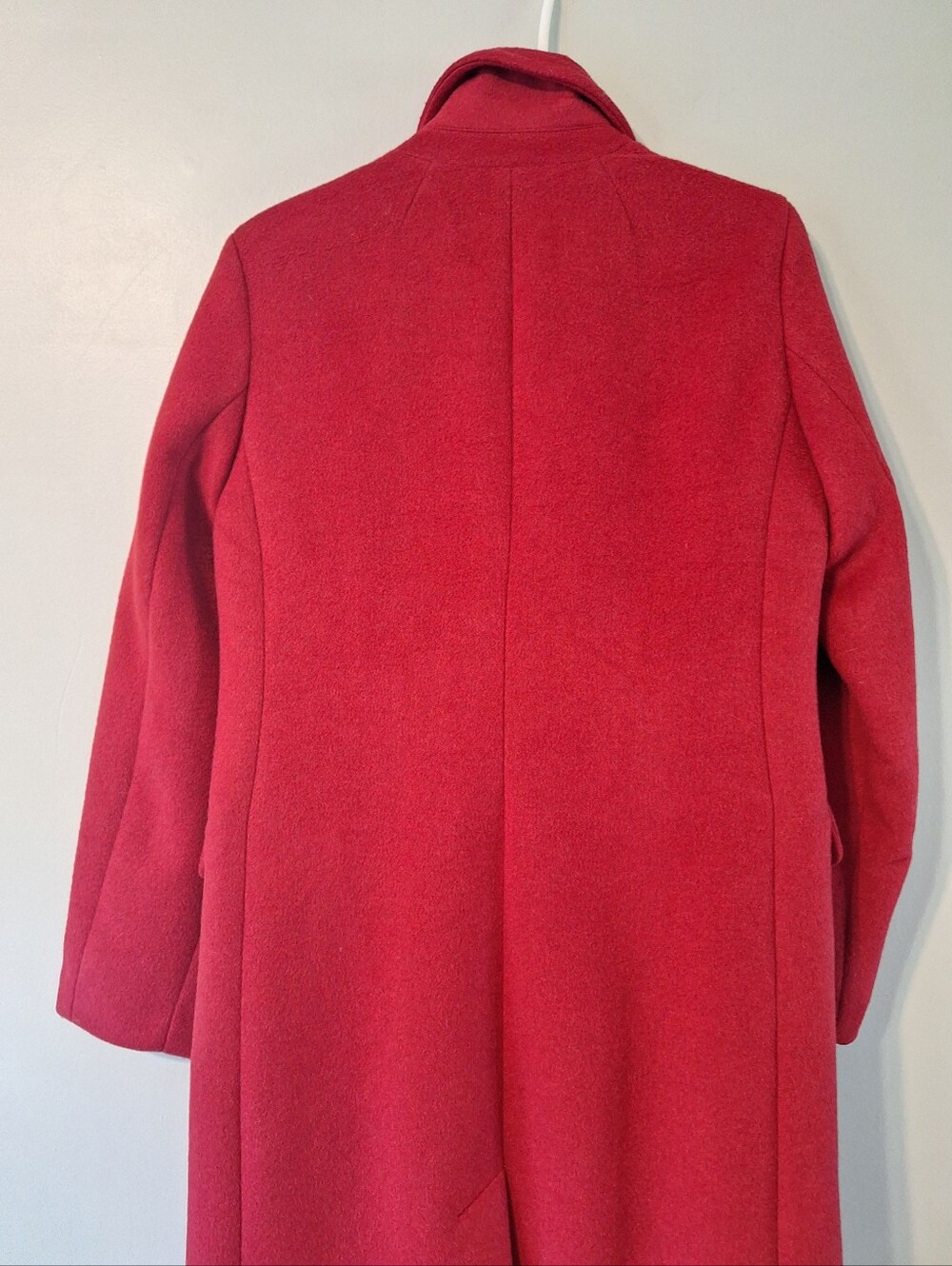 GAP Chesterfield Coat - Sled Red - S - Picture 11 of 16